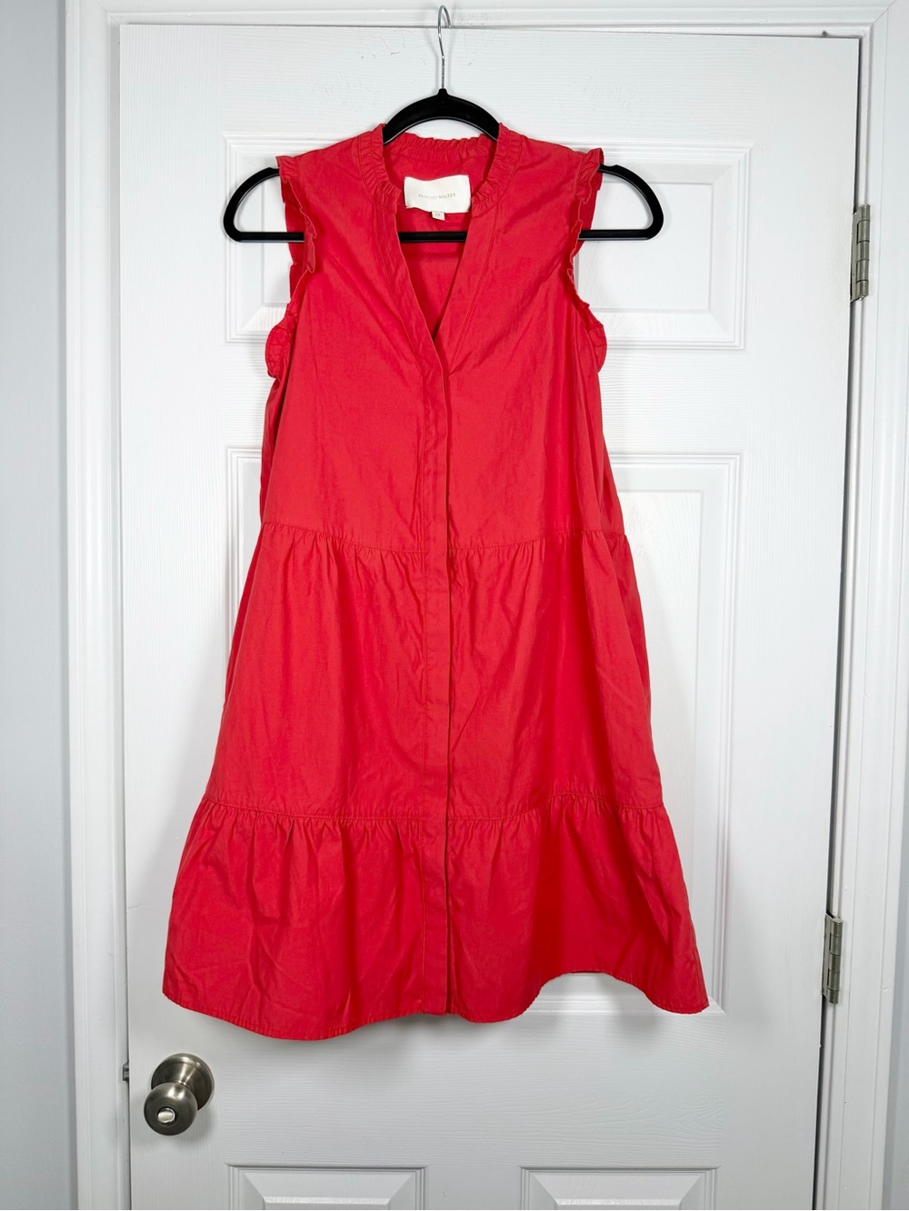 Brochu Walker Size XS • Red Sleeveless Mini Dress. - Picture 2 of 5